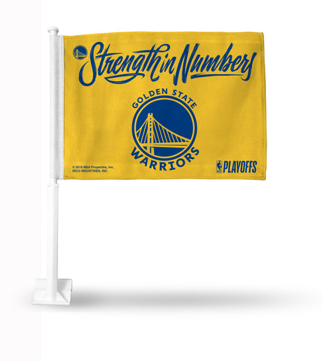 NBA Golden State Warriors Car Flag Fan Gear NBA Golden State Warriors