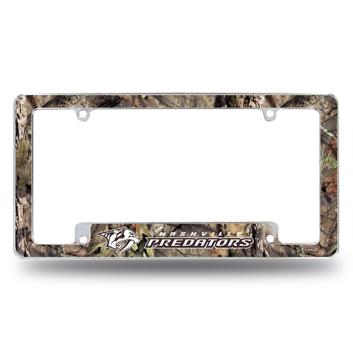NHL Nashville Predators Chrome License Plate Frame Fan Gear NHL Nashville Predators
