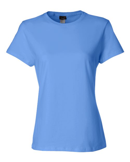 Hanes Women's Perfect-T Cotton T-Shirt SL04 Womens Apparel Shirts & Tops