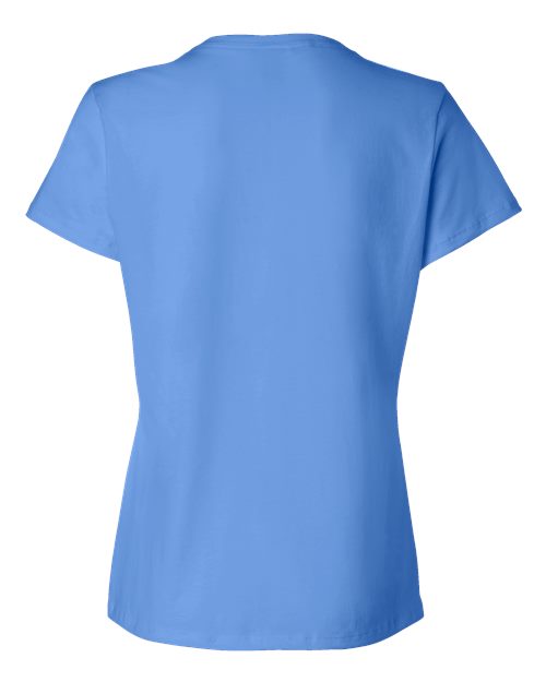Hanes Women's Perfect-T Cotton T-Shirt SL04 Womens Apparel Shirts & Tops