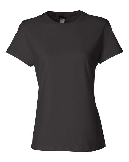 Hanes Women's Perfect-T Cotton T-Shirt SL04 Womens Apparel Shirts & Tops