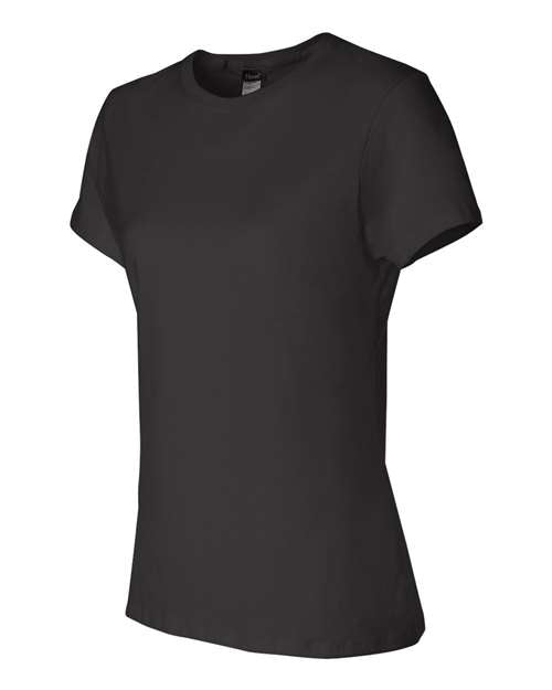 Hanes Women's Perfect-T Cotton T-Shirt SL04 Womens Apparel Shirts & Tops