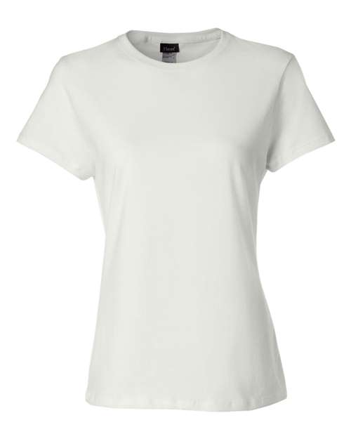 Hanes Women's Perfect-T Cotton T-Shirt SL04 Womens Apparel Shirts & Tops