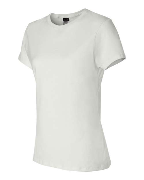 Hanes Women's Perfect-T Cotton T-Shirt SL04 Womens Apparel Shirts & Tops