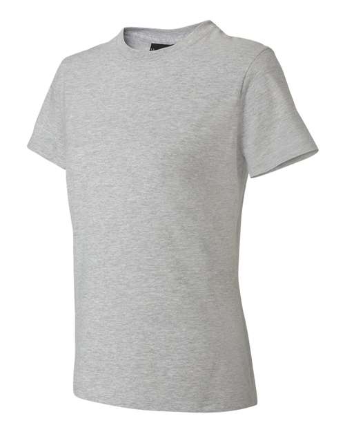 Hanes Women's Perfect-T Cotton T-Shirt SL04 Womens Apparel Shirts & Tops