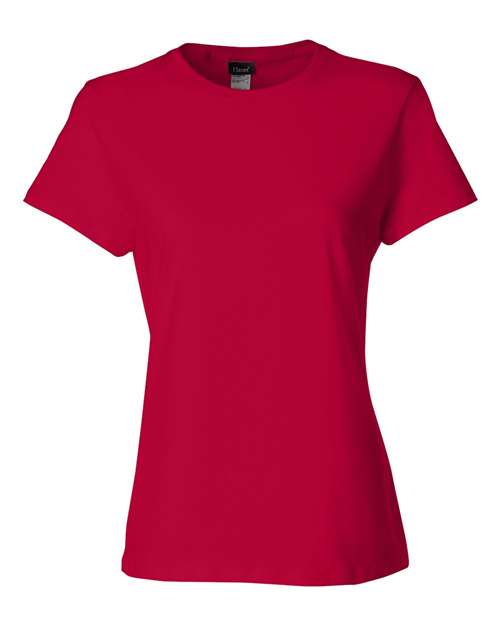 Hanes Women's Perfect-T Cotton T-Shirt SL04 Womens Apparel Shirts & Tops