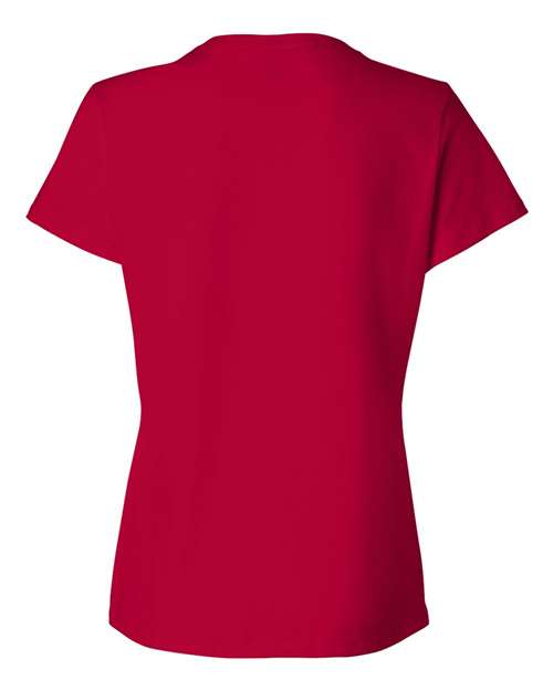 Hanes Women's Perfect-T Cotton T-Shirt SL04 Womens Apparel Shirts & Tops