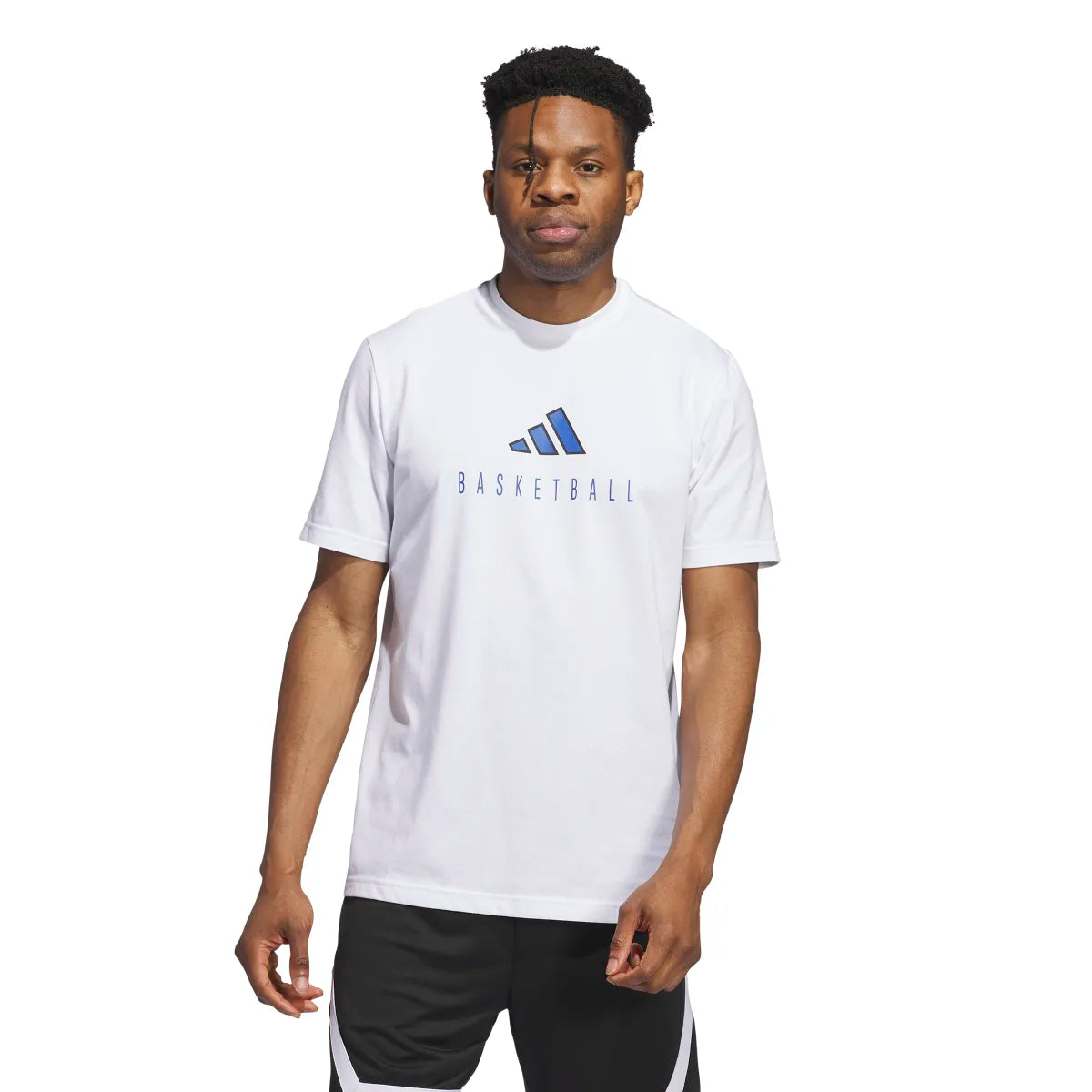 adidas Men's Basketball Performance Logo T-Shirt-2