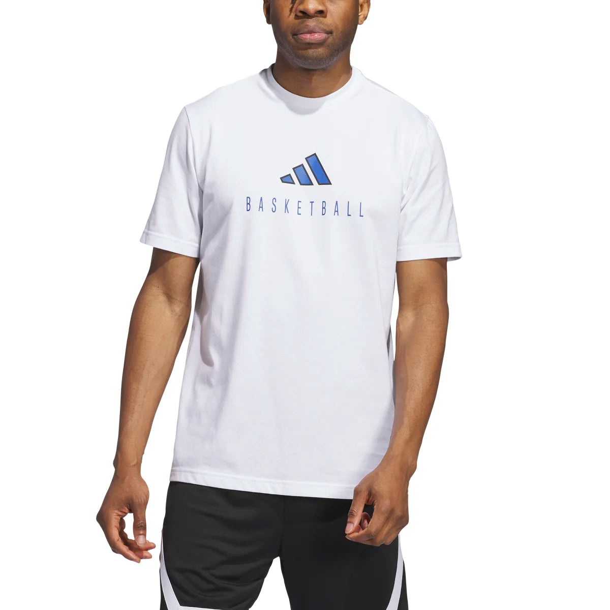 adidas Men's Basketball Performance Logo T-Shirt Mens Apparel Shirts & Tops