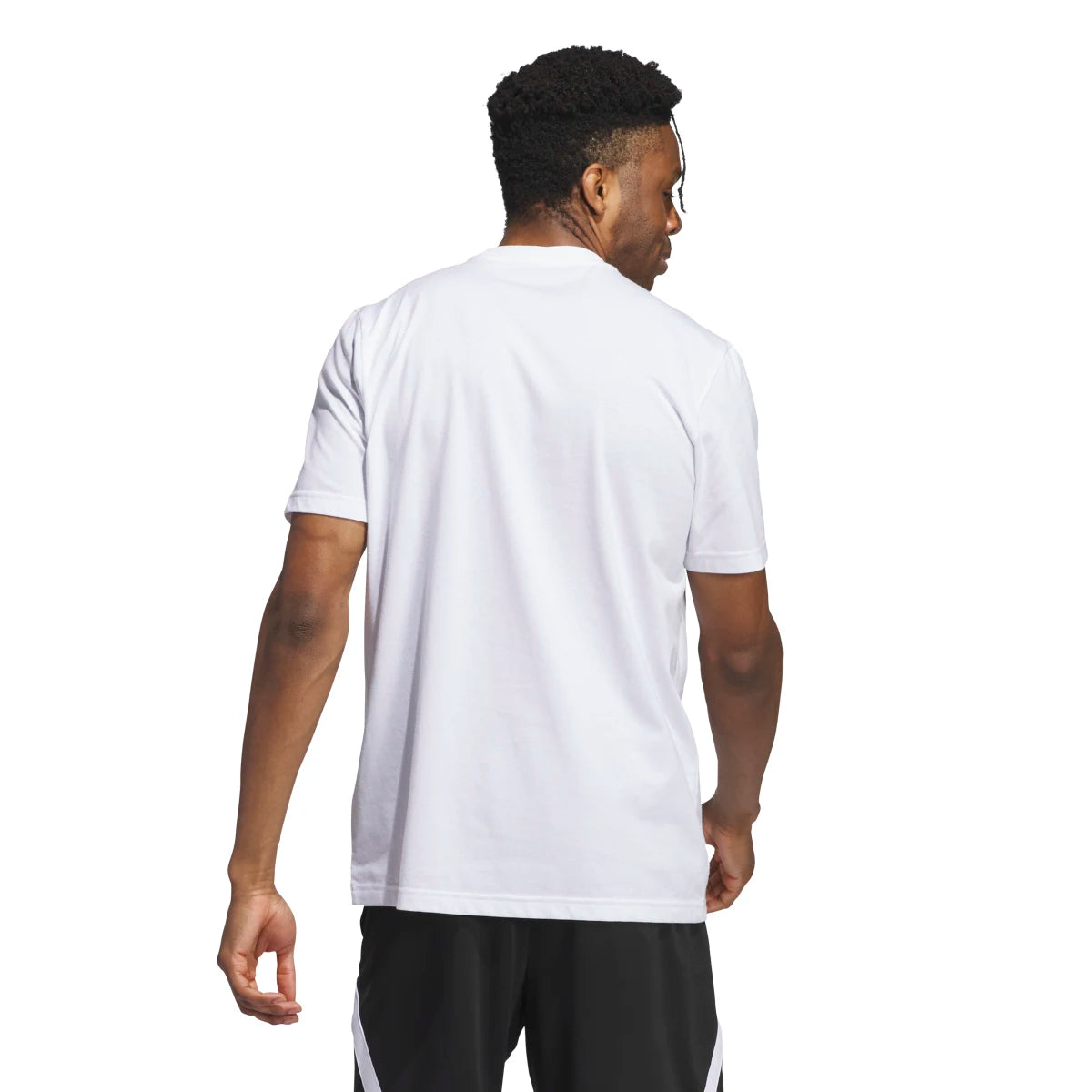 adidas Men's Basketball Performance Logo T-Shirt-4