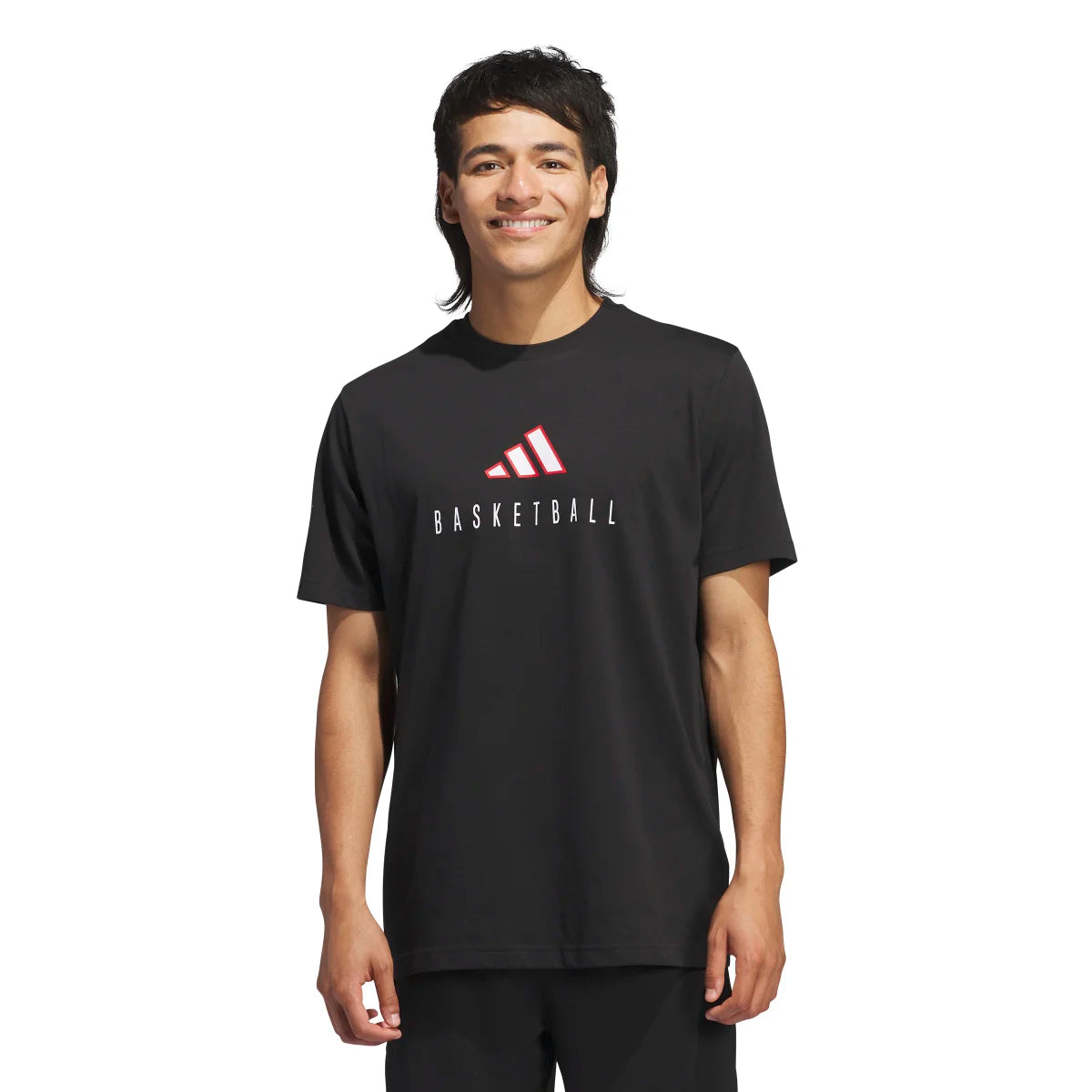 adidas Men's Basketball Performance Logo T-Shirt-2
