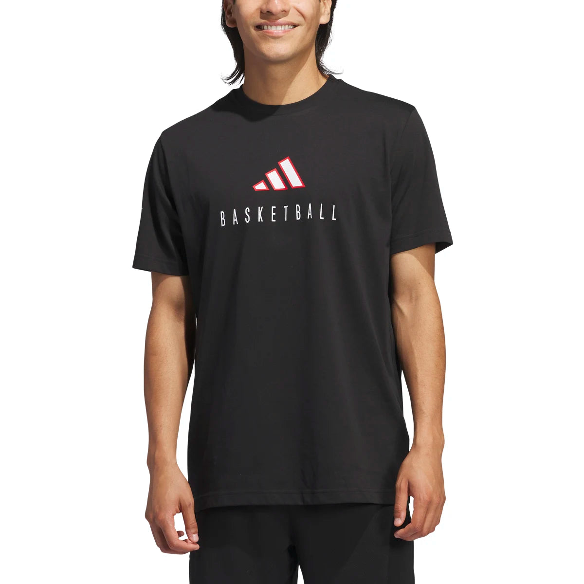 adidas Men's Basketball Performance Logo T-Shirt-3