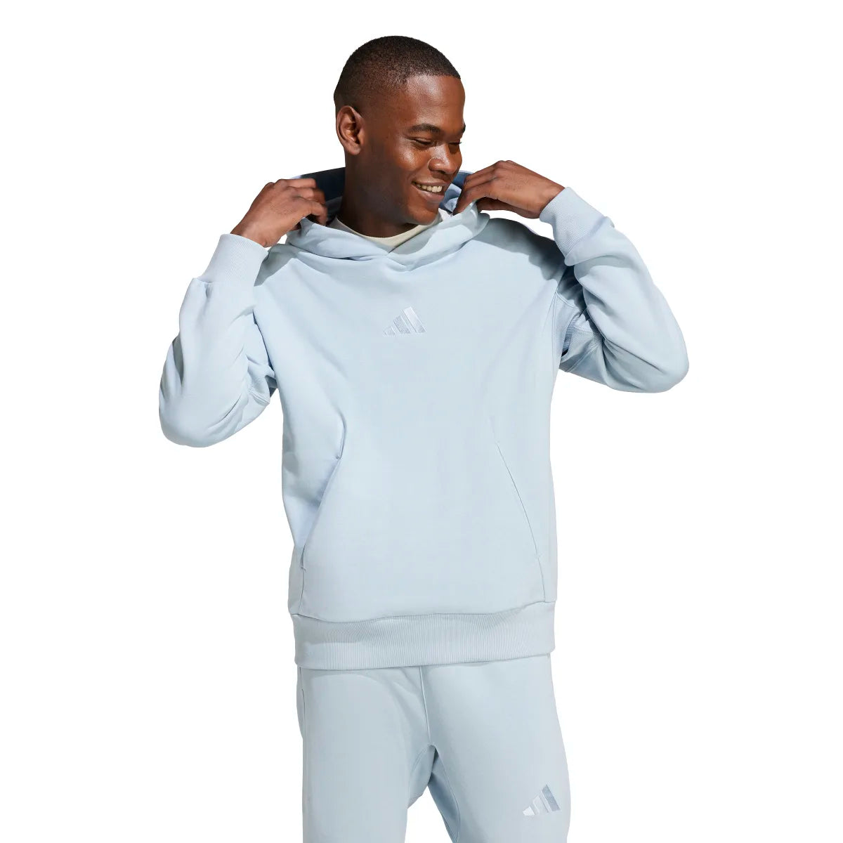 adidas Men's All SZN Fleece Hoodie (Tall)-2