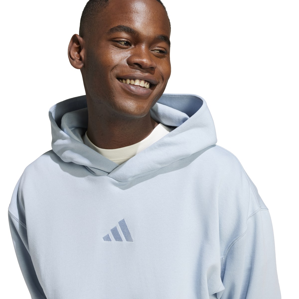 adidas Men's All SZN Fleece Hoodie Tall Mens Apparel Sweatshirts & Fleece