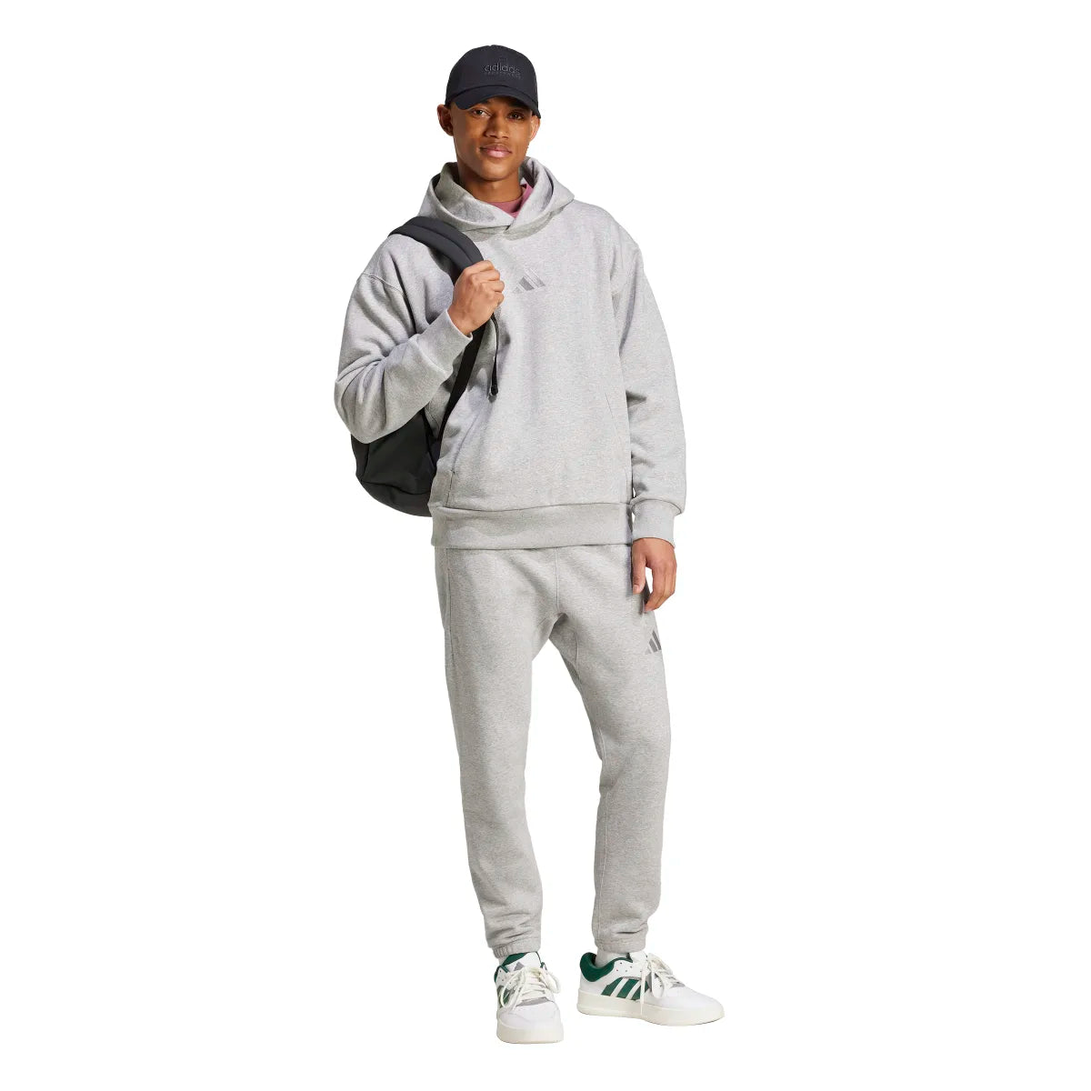 adidas Men's All SZN Fleece Hoodie (Tall)-5