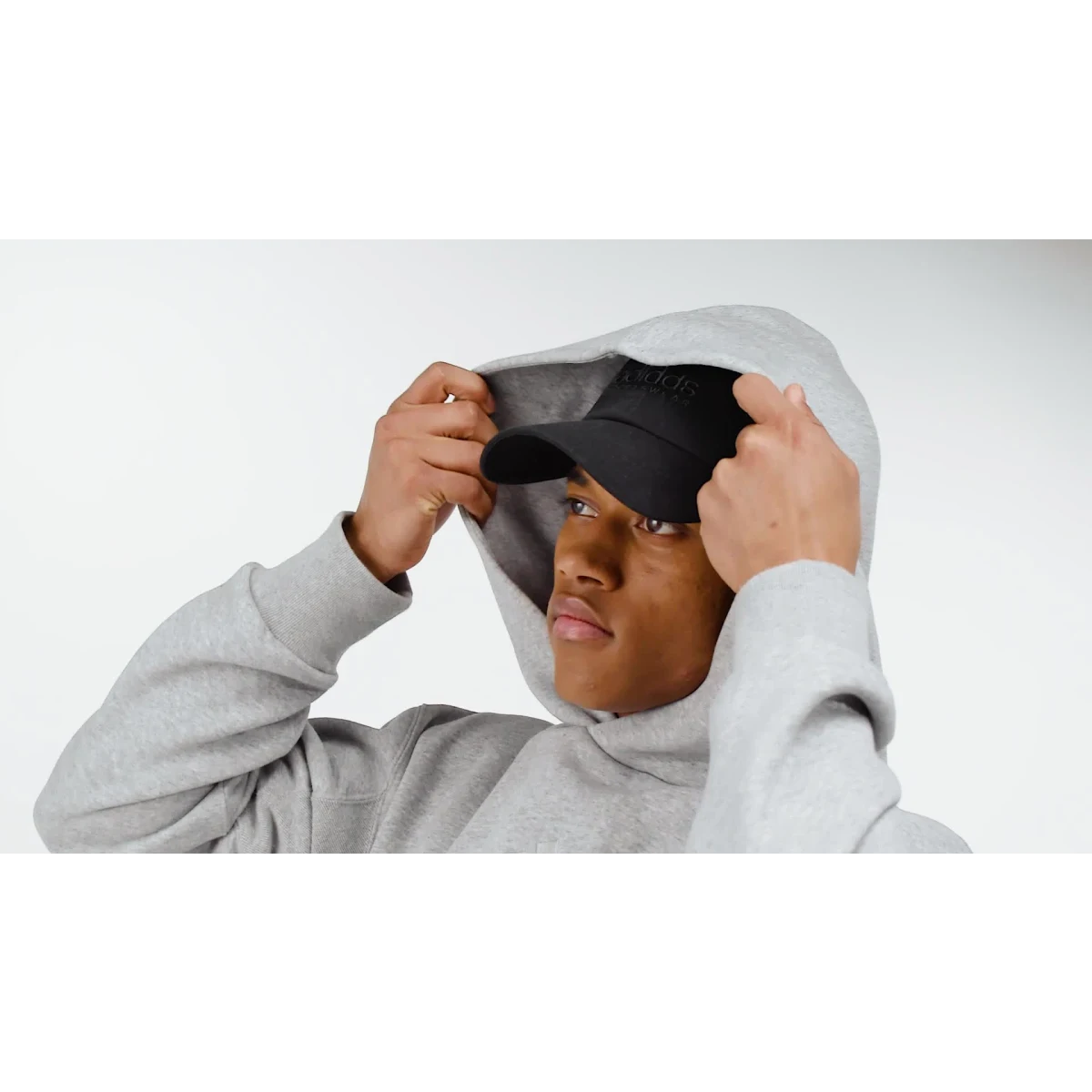 adidas Men's All SZN Fleece Hoodie Tall Mens Apparel Sweatshirts & Fleece