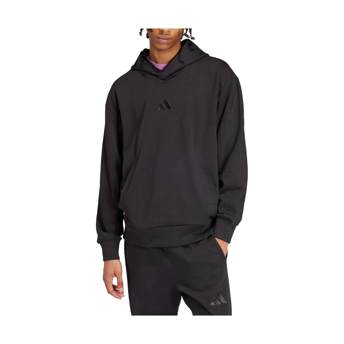 adidas Men's All SZN Fleece Hoodie (Tall)-3