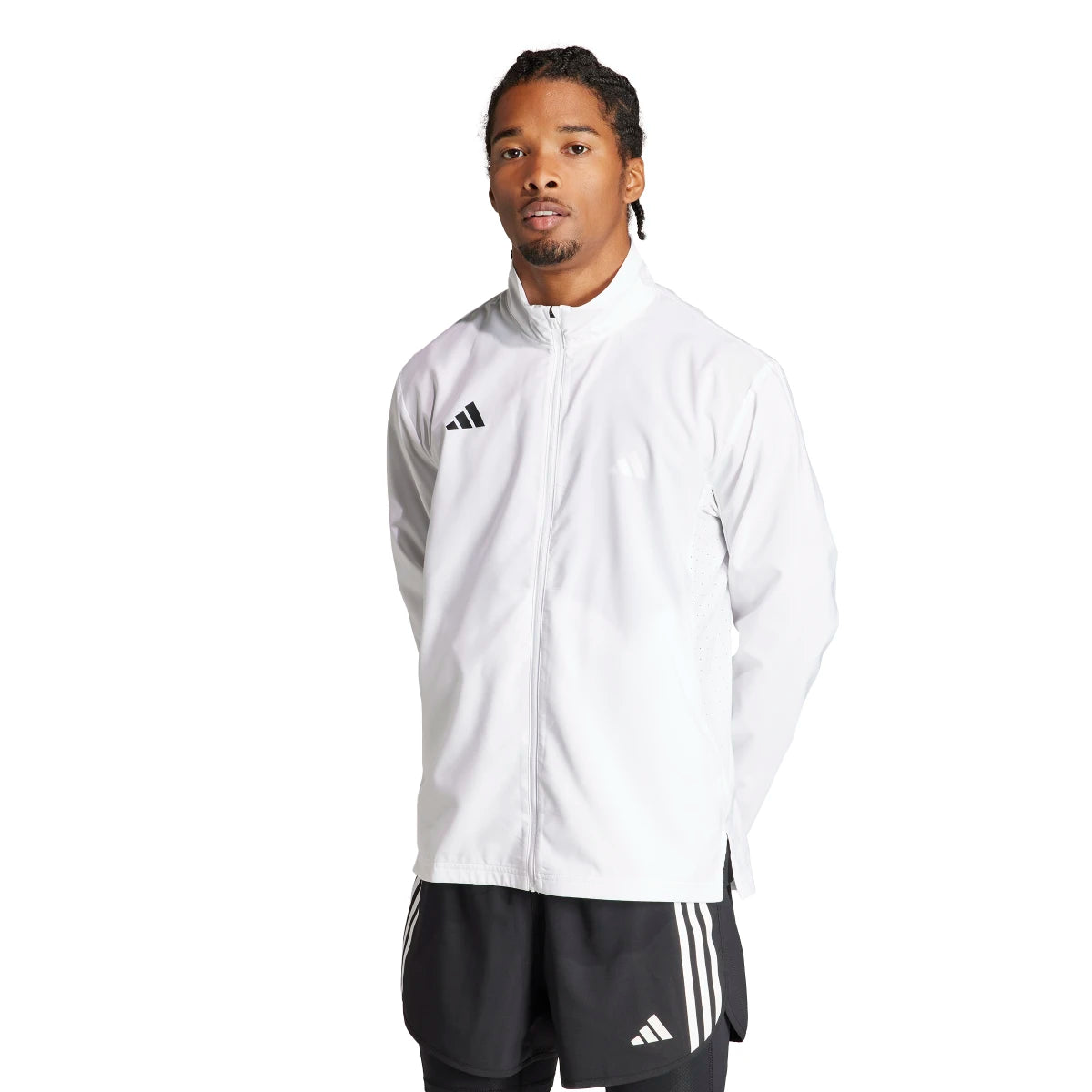 adidas Men's Adizero Essentials Running Jacket Mens Apparel Jackets & Vests