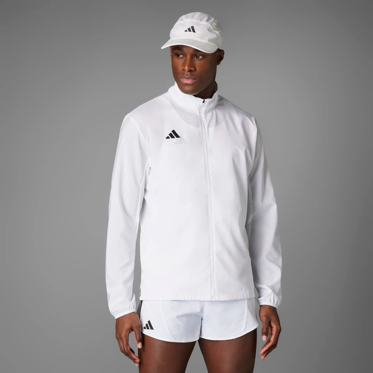 adidas Men's Adizero Essentials Running Jacket Mens Apparel Jackets & Vests