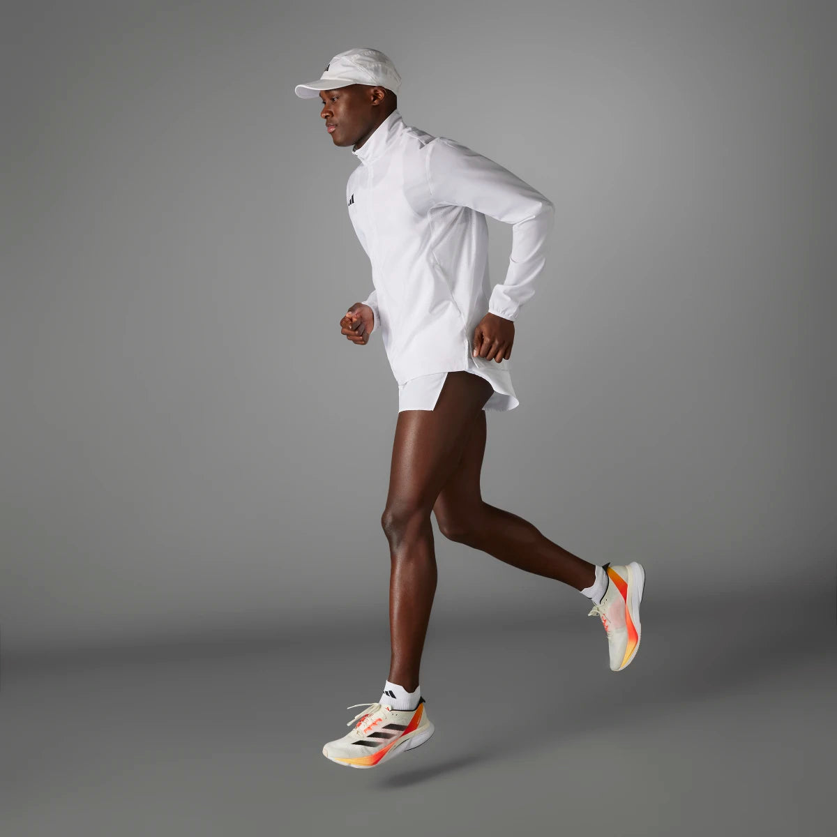 adidas Men's Adizero Essentials Running Jacket Mens Apparel Jackets & Vests