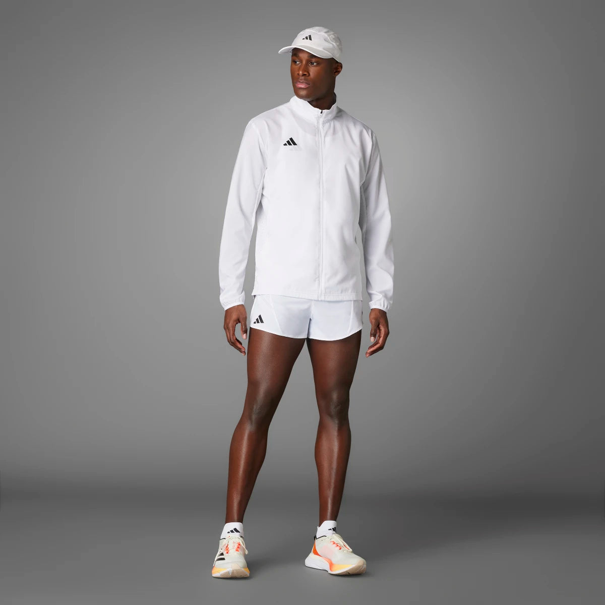 adidas Men's Adizero Essentials Running Jacket Mens Apparel Jackets & Vests