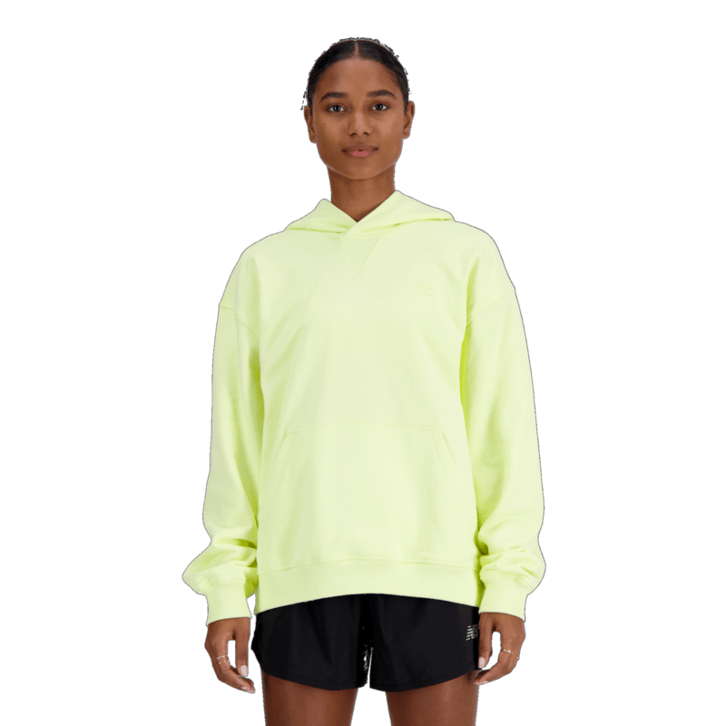 New Balance Women's Athletics French Terry Hoodie Womens Apparel Sweatshirts & Fleece