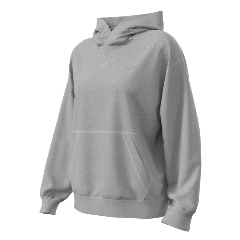 New Balance Women's Athletics French Terry Hoodie Womens Apparel Sweatshirts & Fleece