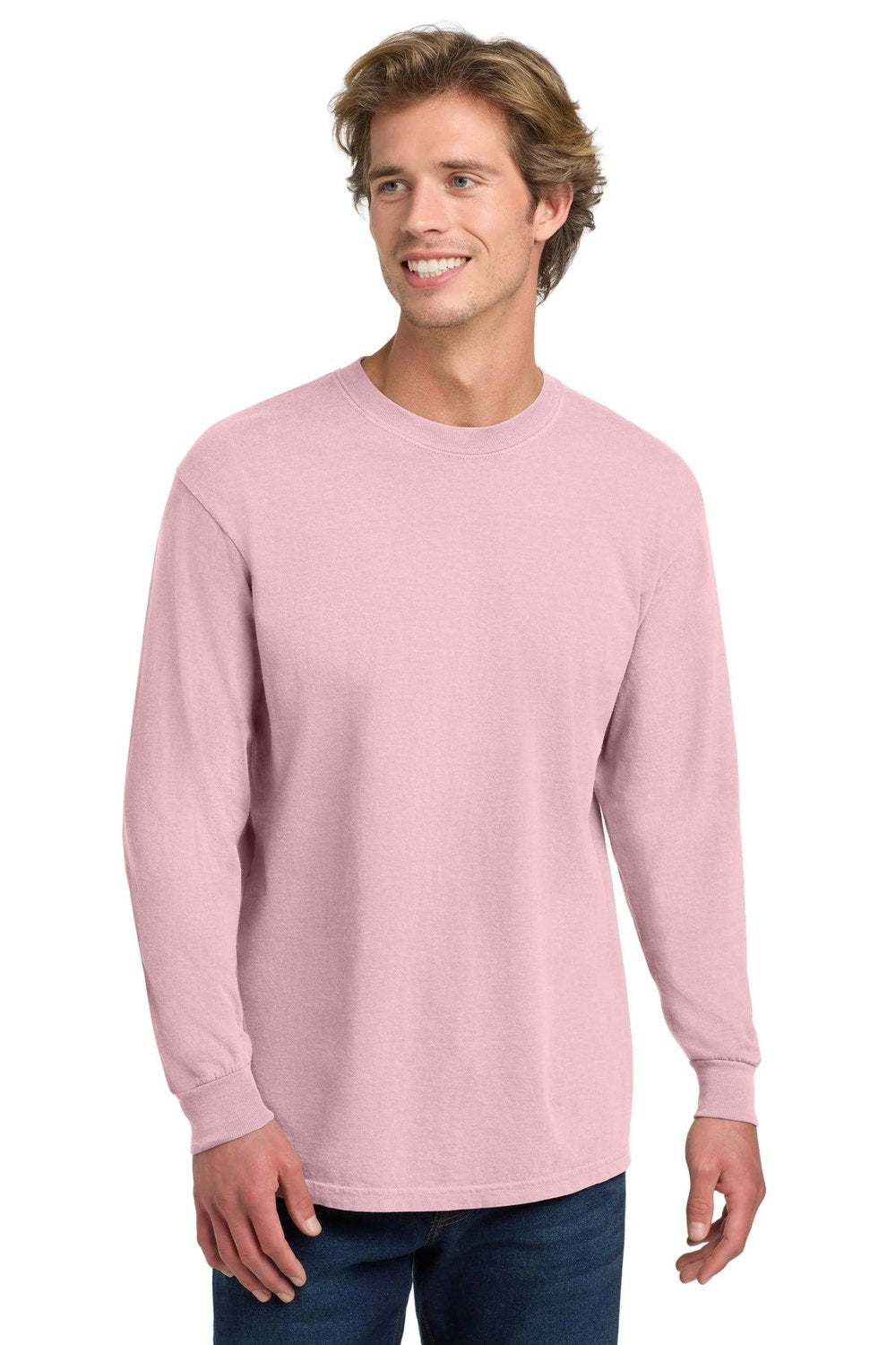 Comfort Colors Adult Heavyweight Ring Spun Long Sleeve Tee Mens Apparel Shirts & Tops