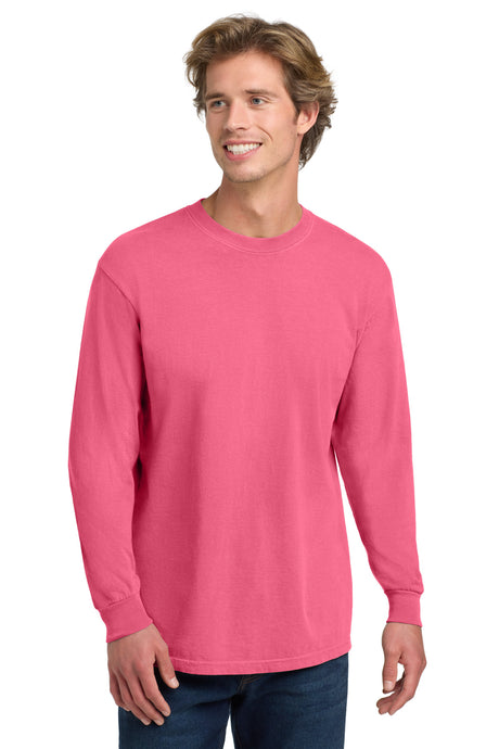 Comfort Colors Adult Heavyweight Ring Spun Long Sleeve Tee Mens Apparel Shirts & Tops