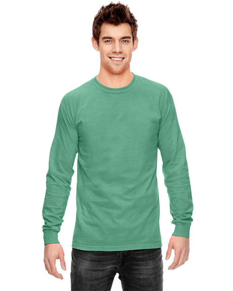 Comfort Colors Adult Heavyweight Ring Spun Long Sleeve Tee Mens Apparel Shirts & Tops