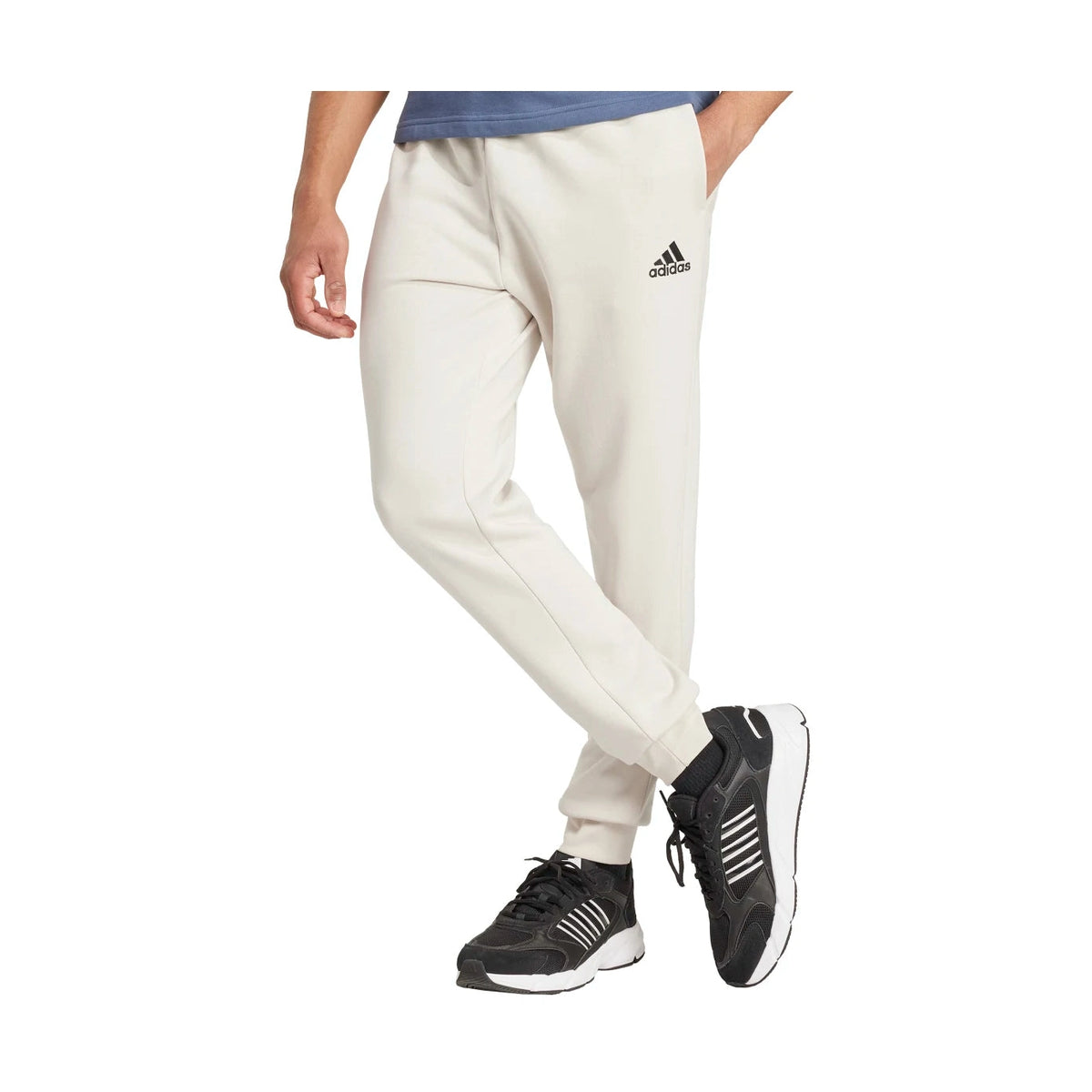 adidas Men's Essentials Fleece Regular Tapered Joggers (Tall)-3