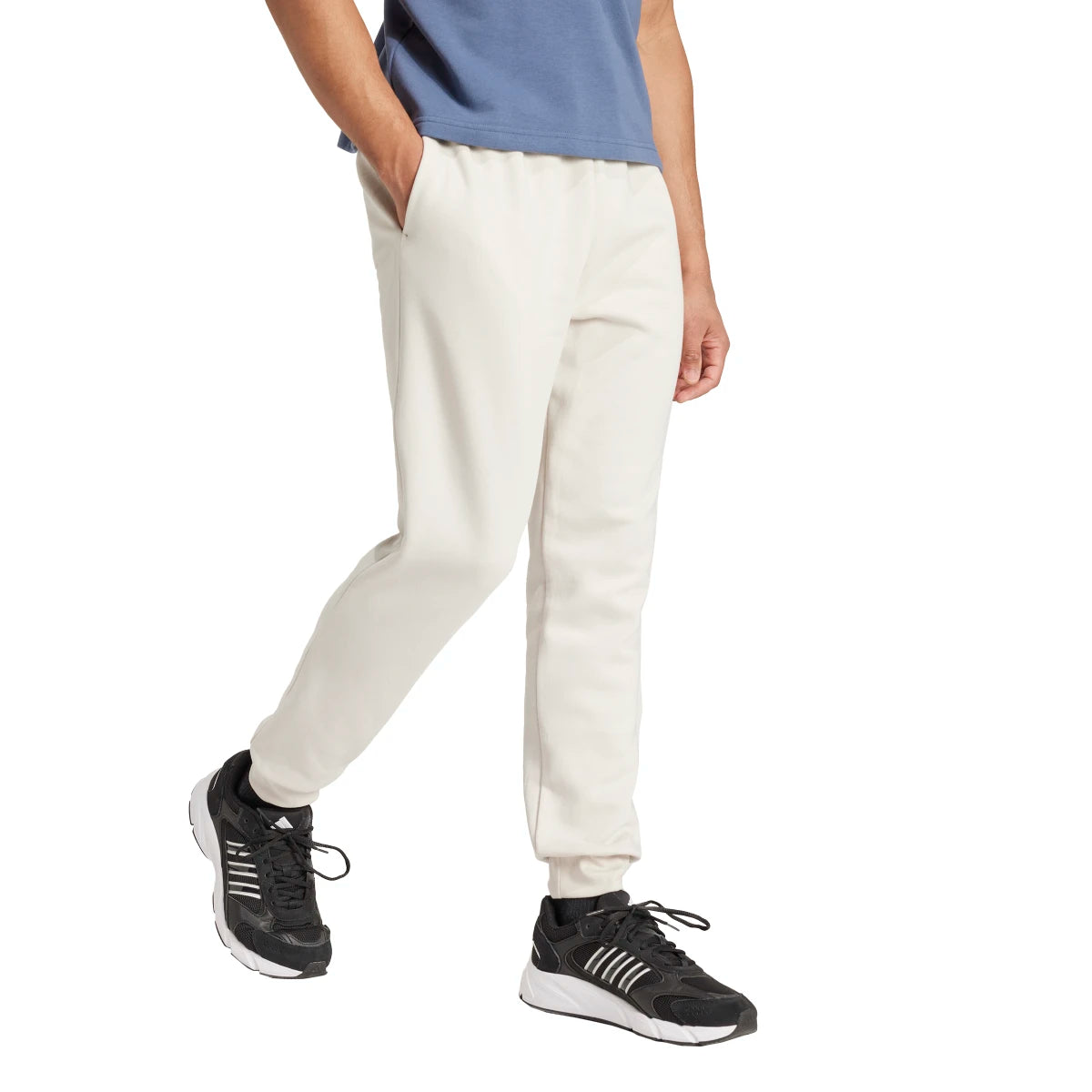 adidas Men's Essentials Fleece Regular Tapered Joggers (Tall)-5