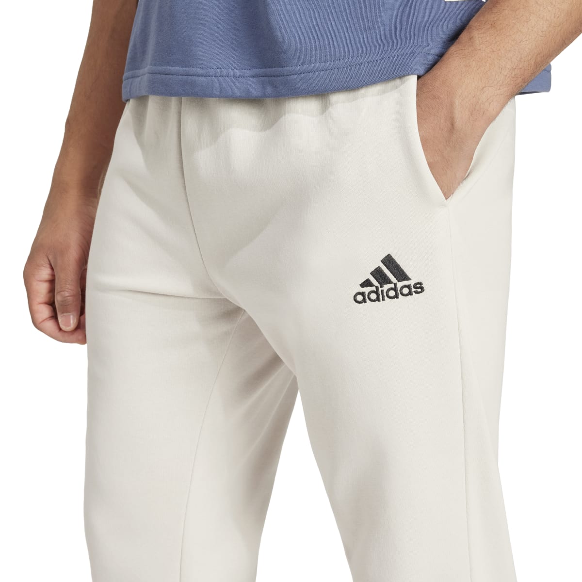 adidas Men's Essentials Fleece Regular Tapered Joggers (Tall)-6