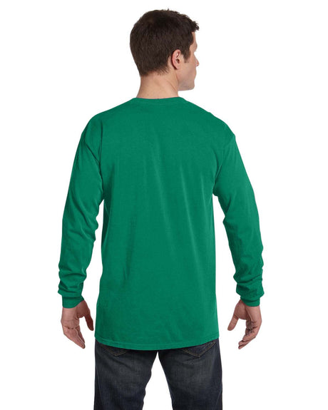 Comfort Colors Adult Heavyweight Ring Spun Long Sleeve Tee Mens Apparel Shirts & Tops