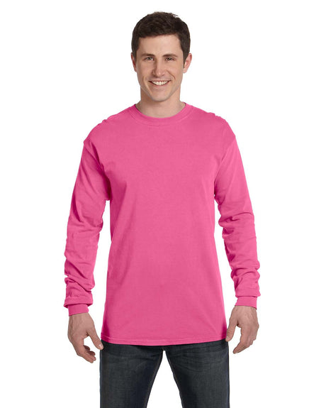 Comfort Colors Adult Heavyweight Ring Spun Long Sleeve Tee Mens Apparel Shirts & Tops