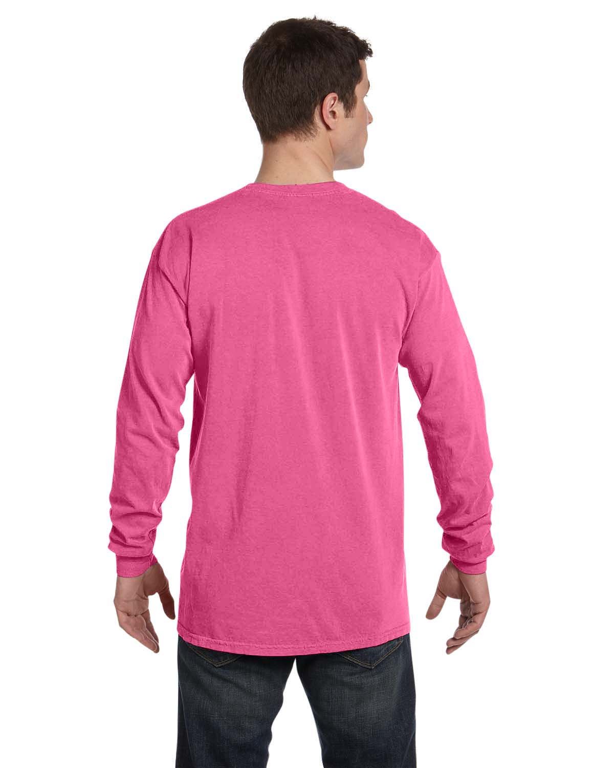 Comfort Colors Adult Heavyweight Ring Spun Long Sleeve Tee Mens Apparel Shirts & Tops