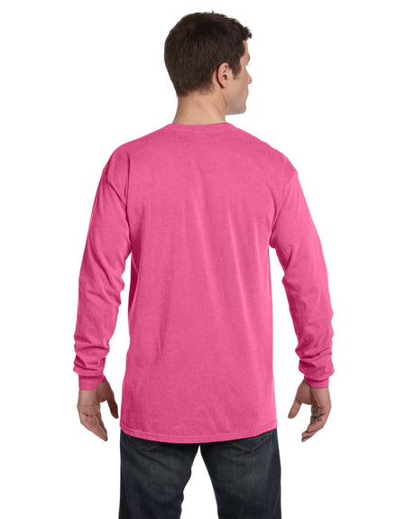 Comfort Colors Adult Heavyweight Ring Spun Long Sleeve Tee Mens Apparel Shirts & Tops