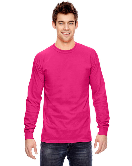 Comfort Colors Adult Heavyweight Ring Spun Long Sleeve Tee Mens Apparel Shirts & Tops