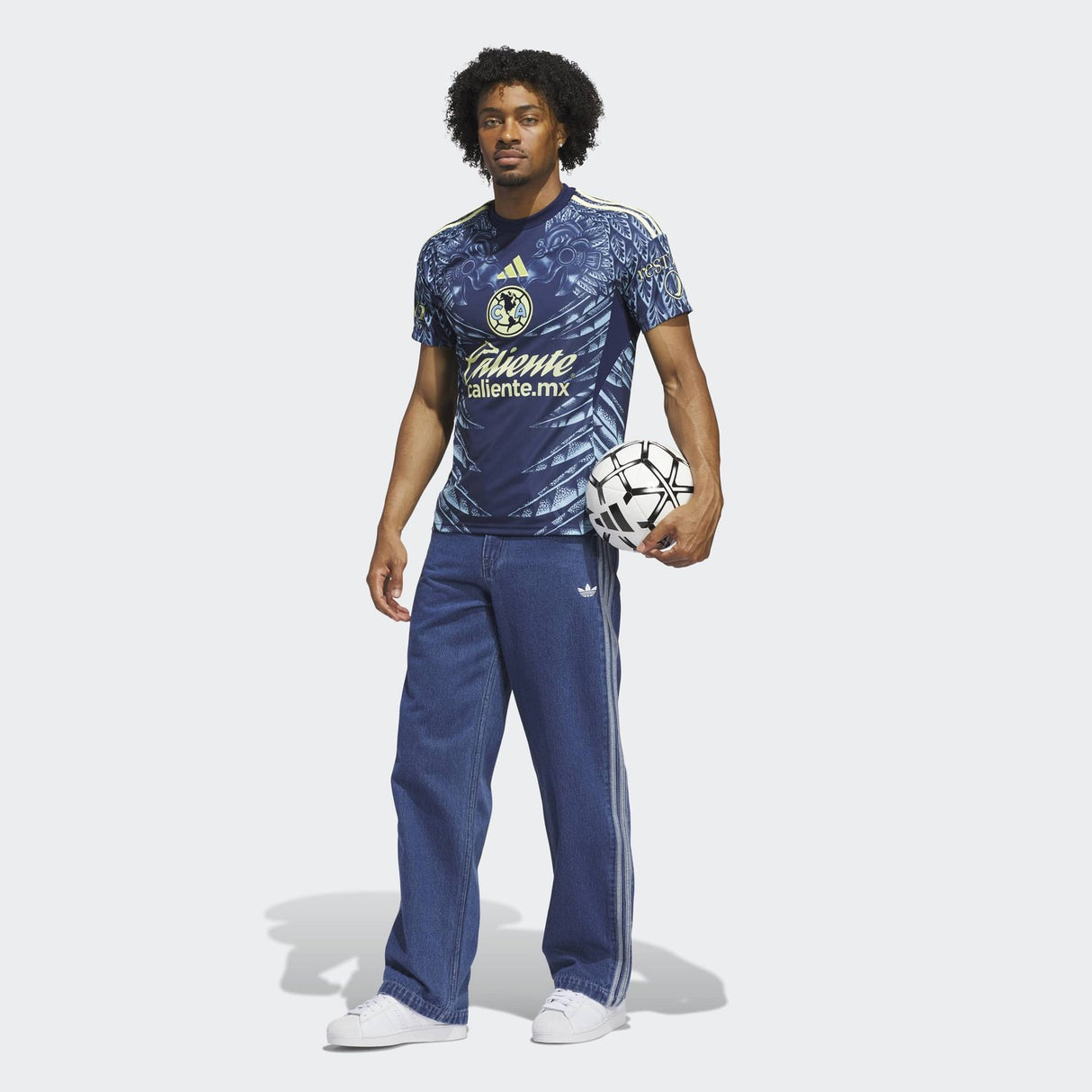 adidas Men's Club América 25/26 Away Jersey Soccer Uniforms & Apparel All