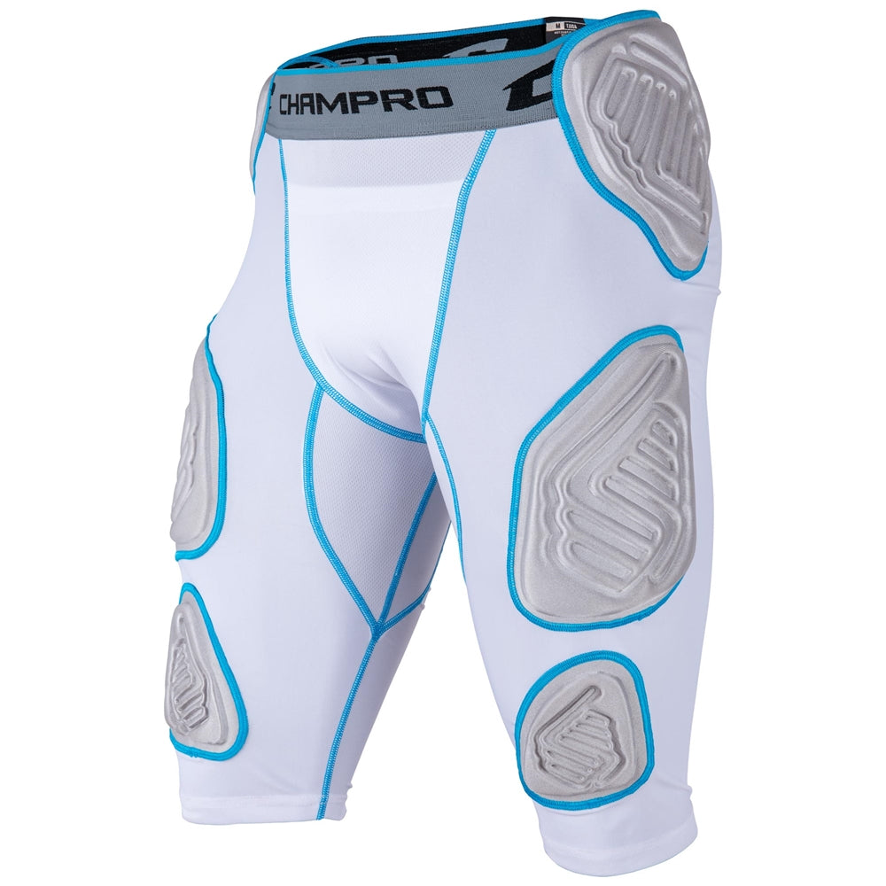 Champro Men's Bull-Rush 7 Pad Football Girdle-1