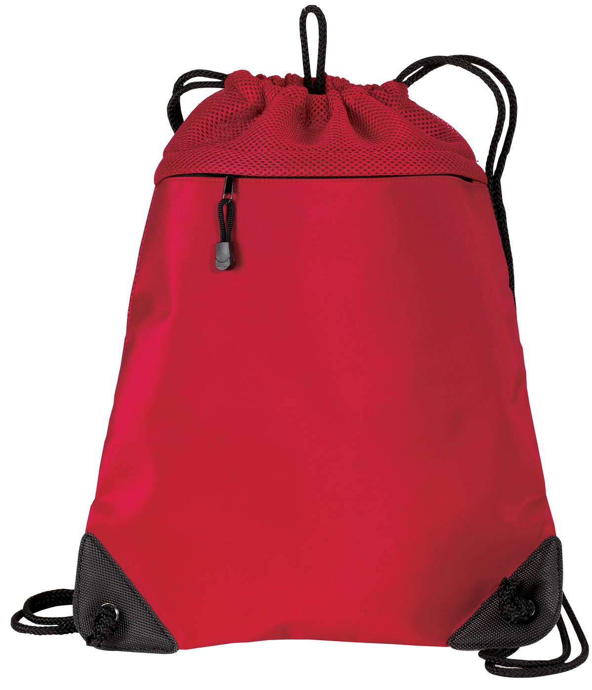 Port Authority Cinch Pack with Mesh Trim