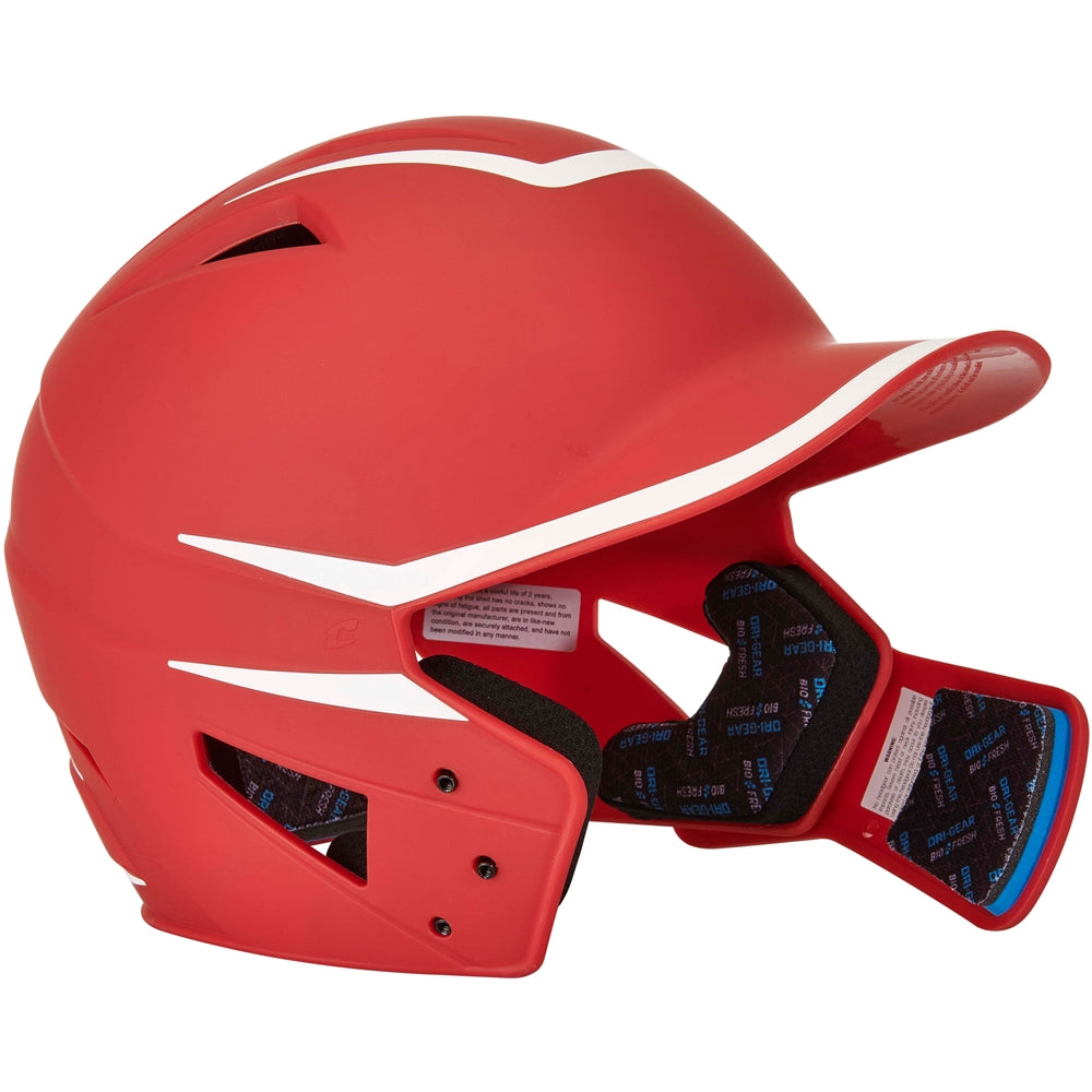 Champro Junior HX Legend Plus 2-Tone Baseball Helmet with Flap-2
