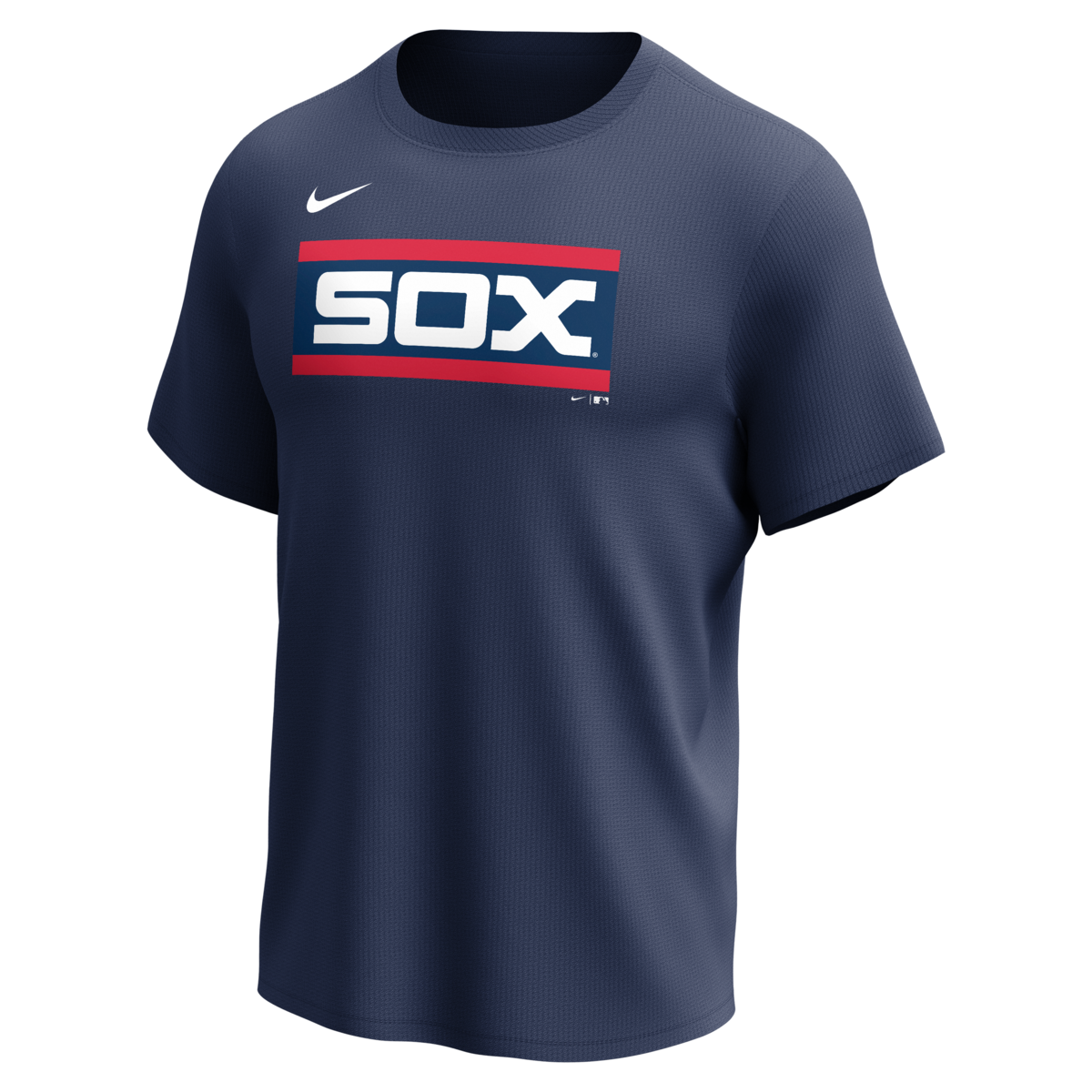 Nike Chicago White Sox 1976-85 Adult Institutional Short Sleeve Cooperstown Crew Neck Fan Gear MLB Chicago White Sox