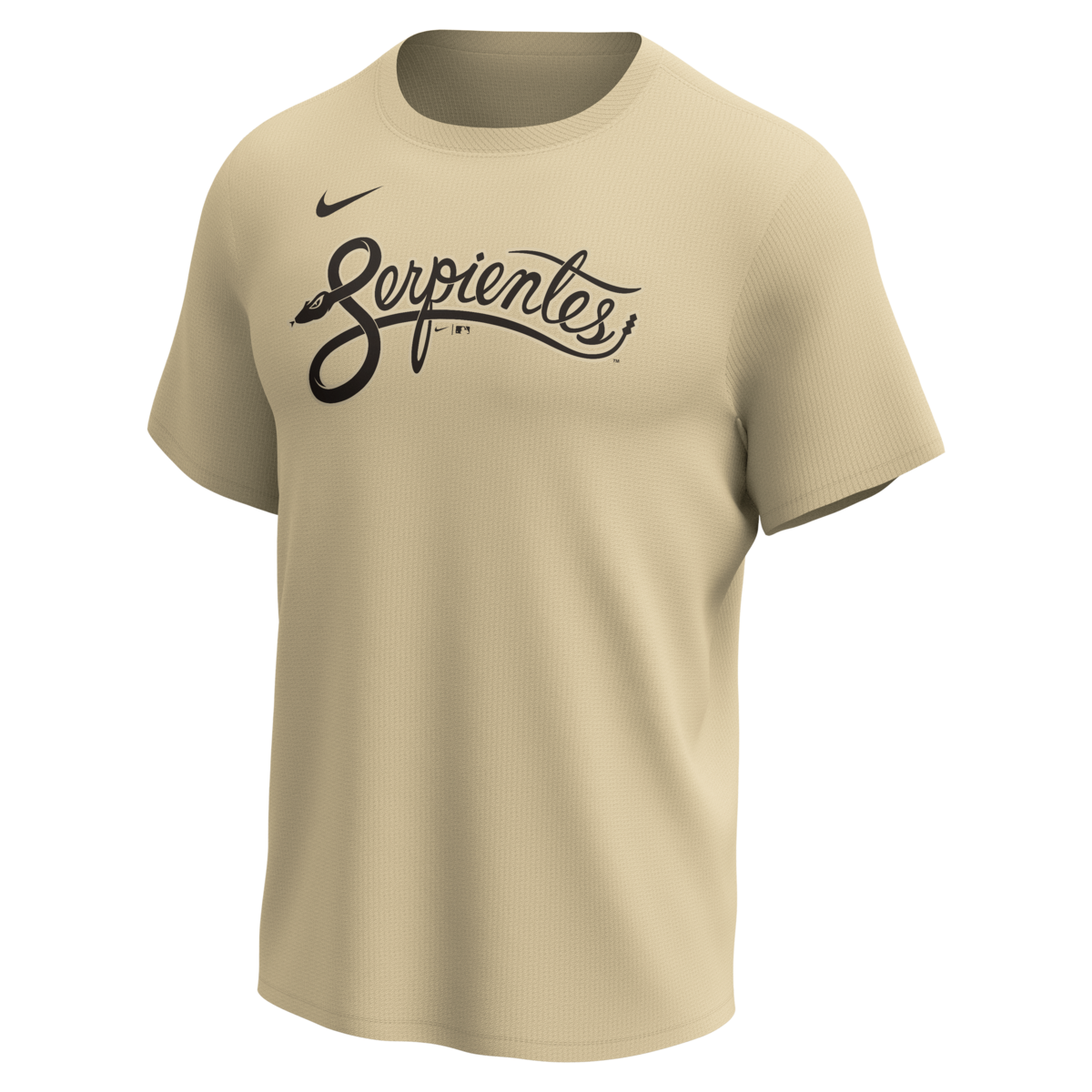 Nike Arizona Diamondbacks Men's Crew Neck Synthetic Tee Fan Gear MLB Arizona Diamondbacks