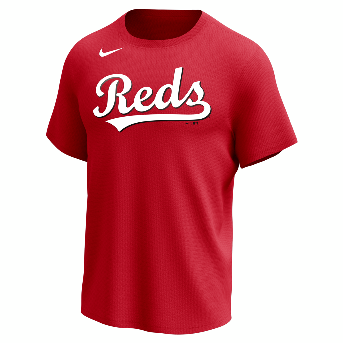 Nike Cincinnati Reds Men's Crew Neck Synthetic City Connect Tee Fan Gear MLB Cincinnati Reds