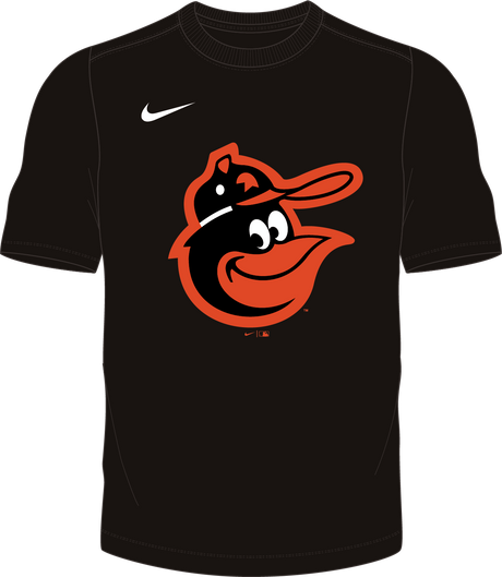 Nike Baltimore Orioles Youth Crew Neck Synthetic City Connect Tee Fan Gear MLB Baltimore Orioles