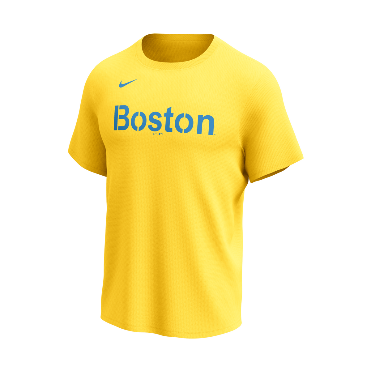 Nike Boston Red Sox Men's Crew Neck Synthetic City Connect Tee-1