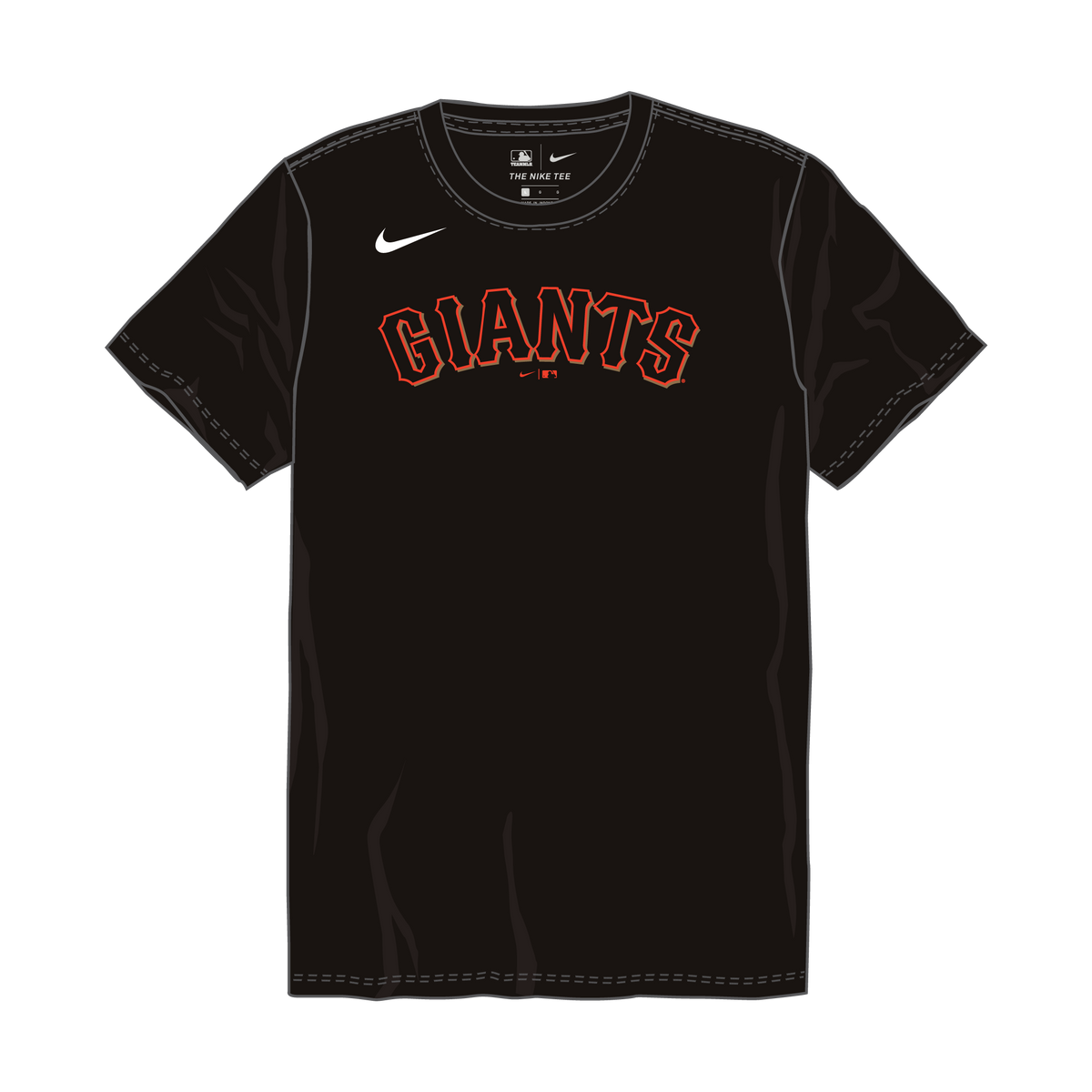 Nike San Francisco Giants 1982 Youth Institutional Short Sleeve Cooperstown Crew Neck