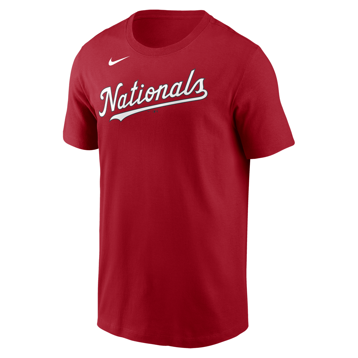 Nike Washington Nationals Men's Crew Neck Cotton Tee Fan Gear MLB Washington Nationals