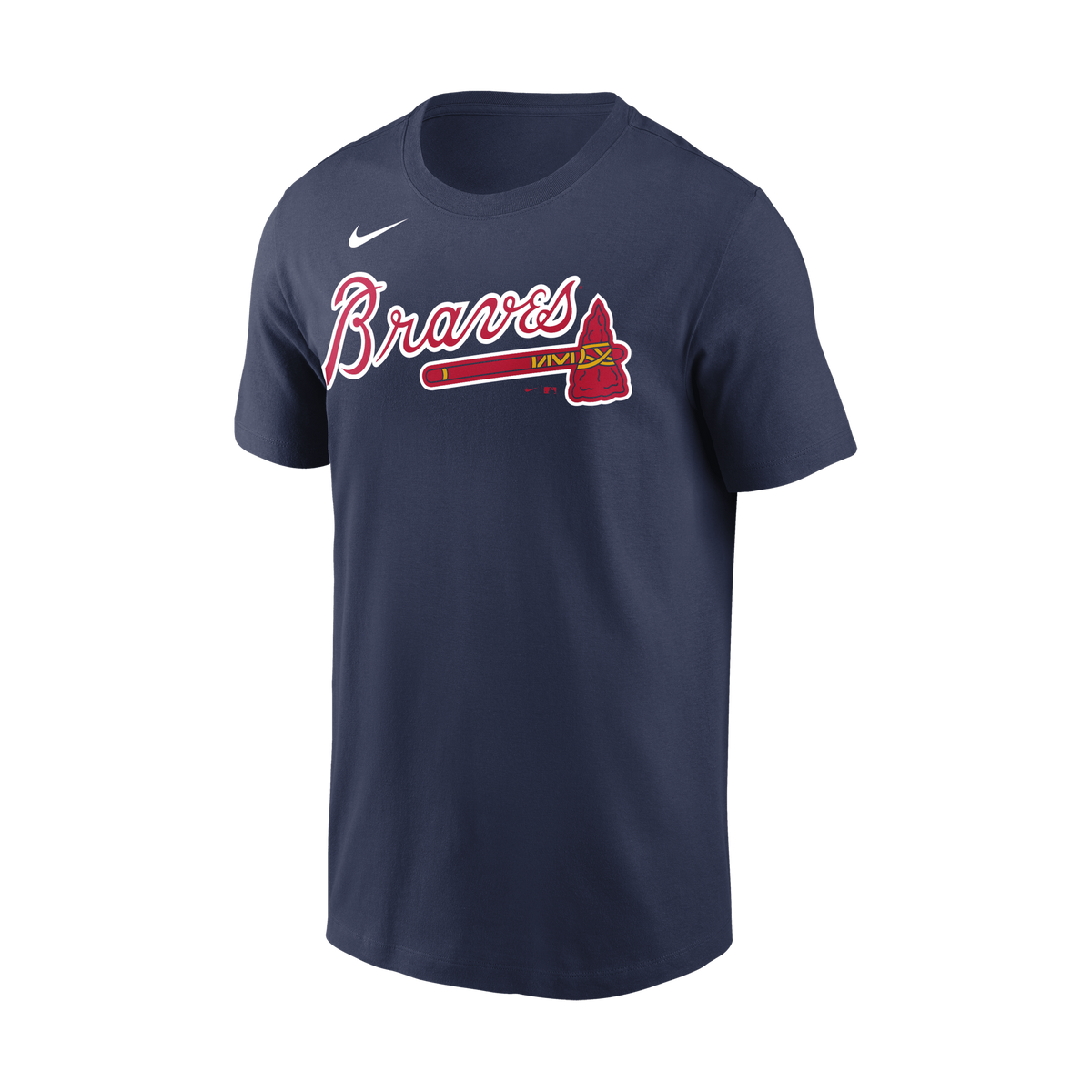 Nike Atlanta Braves Adult Institiutional Short Sleeve Cotton Tee-2